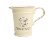 Pride of Place Pint Jug OLD CREAM (D120 x H127mm / 4.6 x 5")